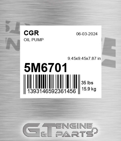 5M6701 Oil Pump