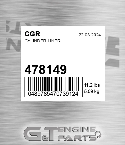 478149 Cylinder Liner