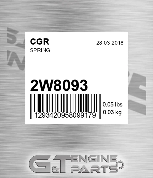 2W8093 Spring