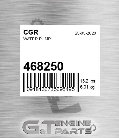 468250 Water Pump
