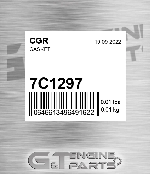7C1297 Gasket