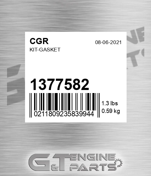 1377582 Kit-gasket