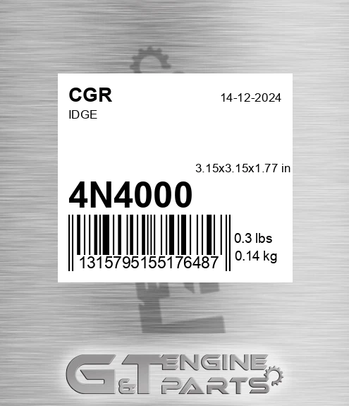 4N4000 Idge for CGR
