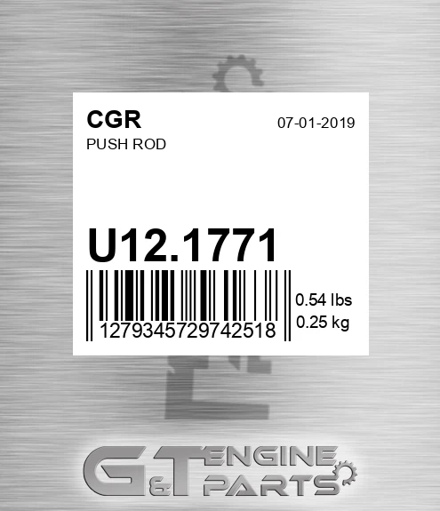 U12.1771 Push Rod