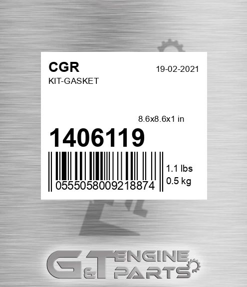 1406119 CGR Kit-gasket