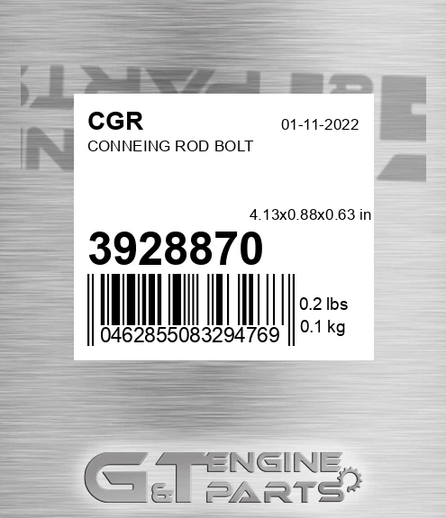 3928870 Conneing Rod Bolt