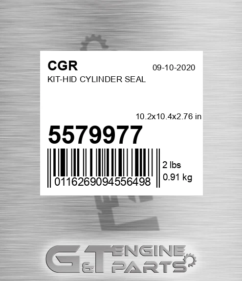 5579977 Kit-hid Cylinder Seal