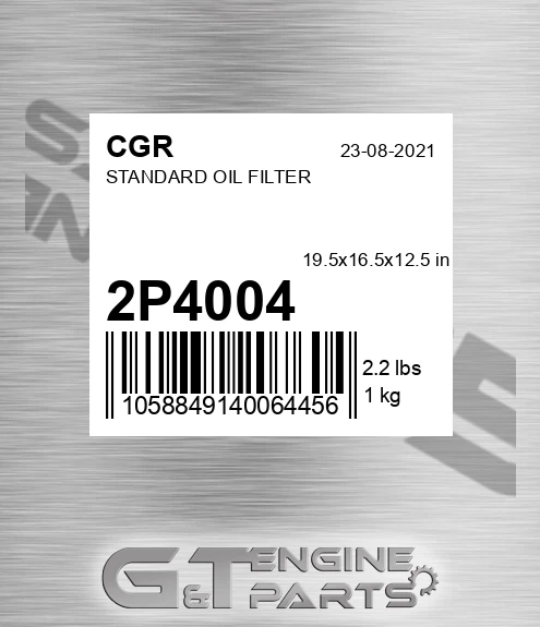 2P4004 Standard Oil Filter