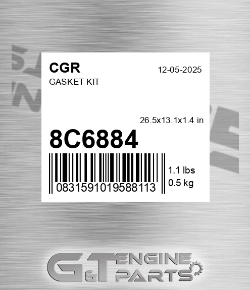 8C6884 CGR Gasket Kit