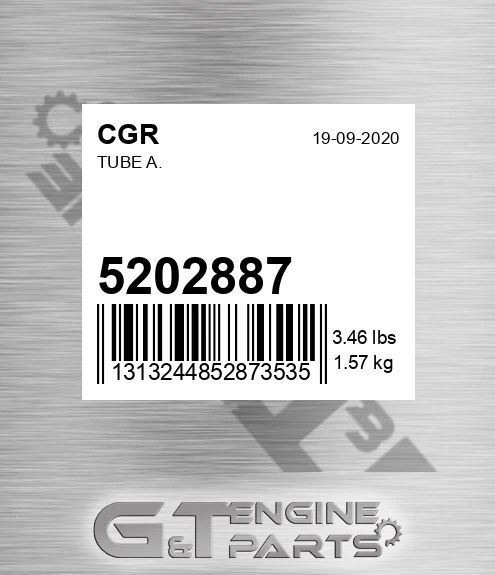 5202887 CGR Tube A.