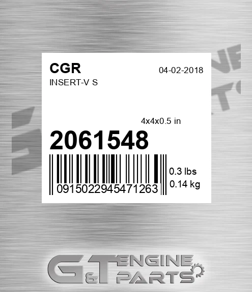 2061548 Insert-v S for CGR