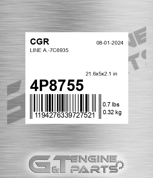 4P8755 Line A.-7c6935 for CGR