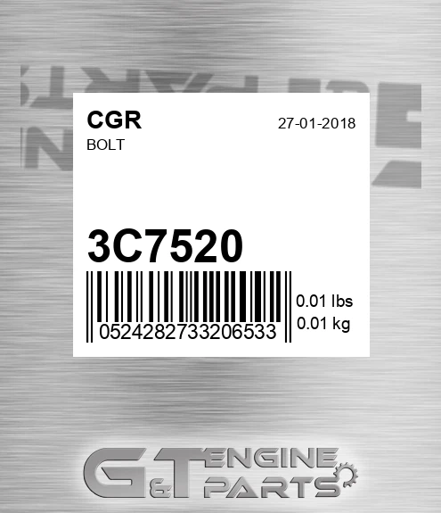 3C7520 Bolt