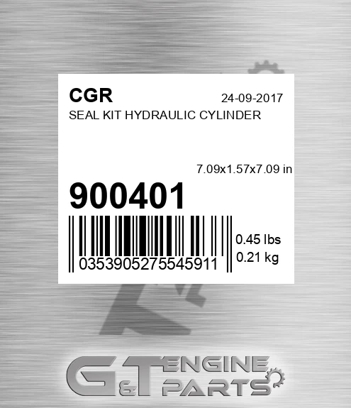 900401 Seal Kit Hydraulic Cylinder