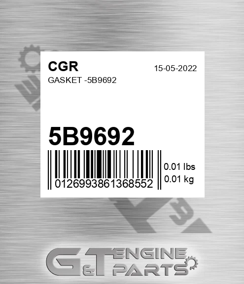 5B9692 Gasket -