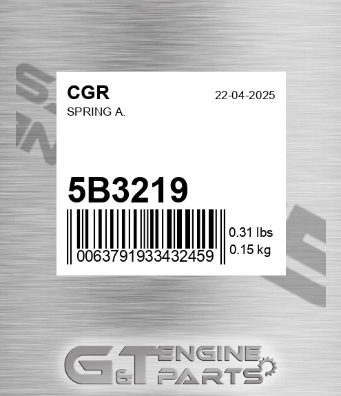 5B3219 Spring A.