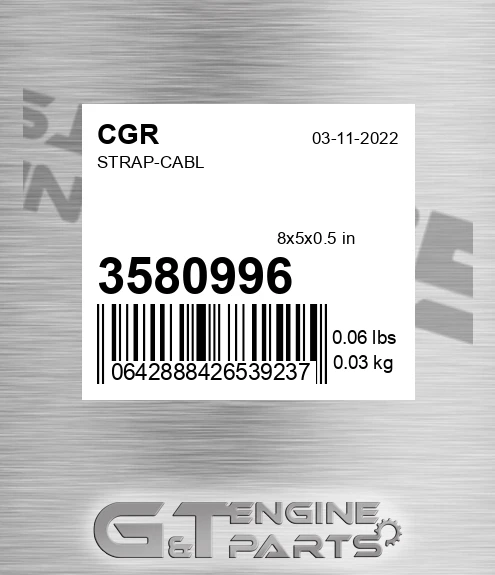 3580996 CGR Strap-cabl