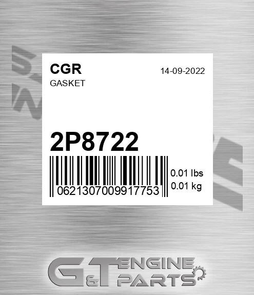 2P8722 Gasket