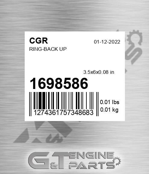 1698586 CGR Ring-back Up