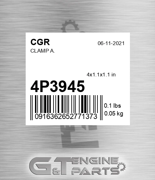 4P3945 CGR Clamp A.