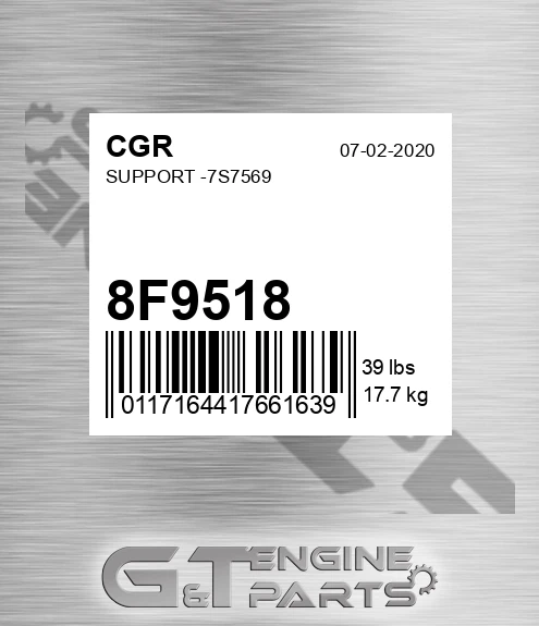 8F9518 CGR Support -7s7569