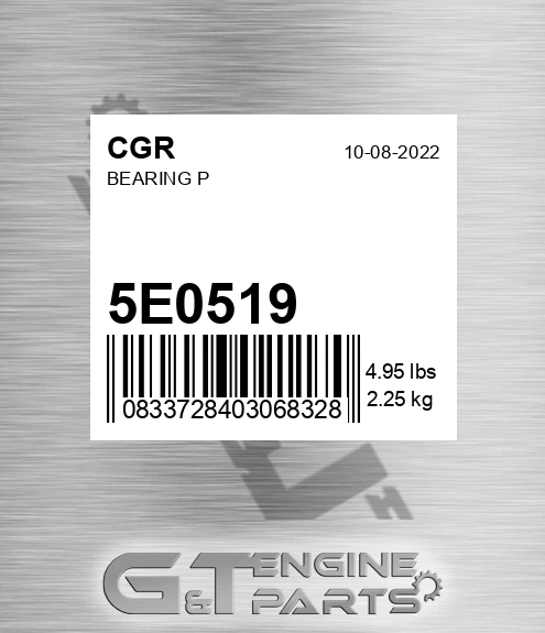 5E0519 CGR Bearing P