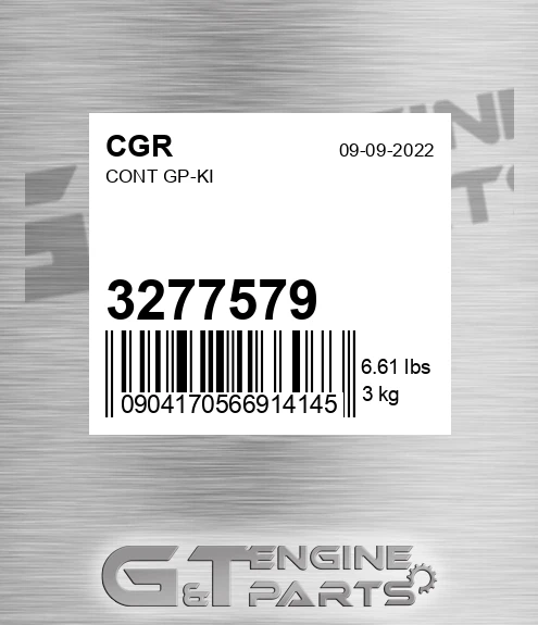 3277579 Cont Gp-ki
