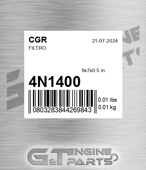 4N1400 Filtro