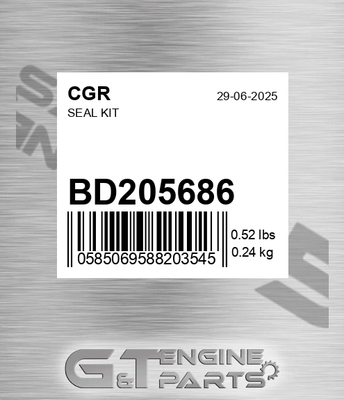 BD205686 Seal Kit