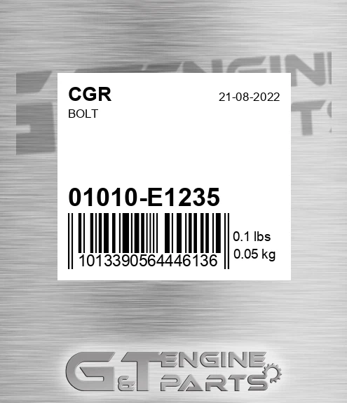 01010-E1235 Bolt