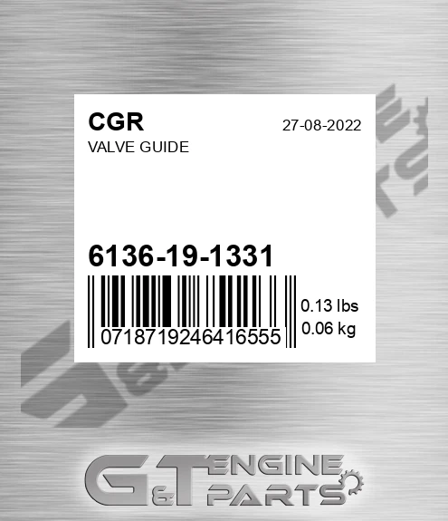 6136-19-1331 Valve Guide for CGR