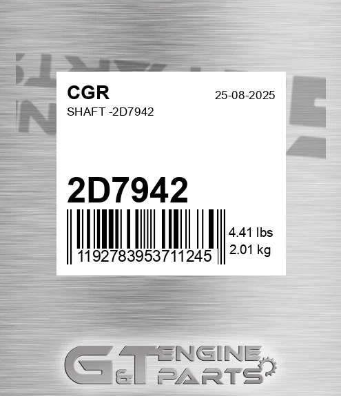 2D7942 Shaft -
