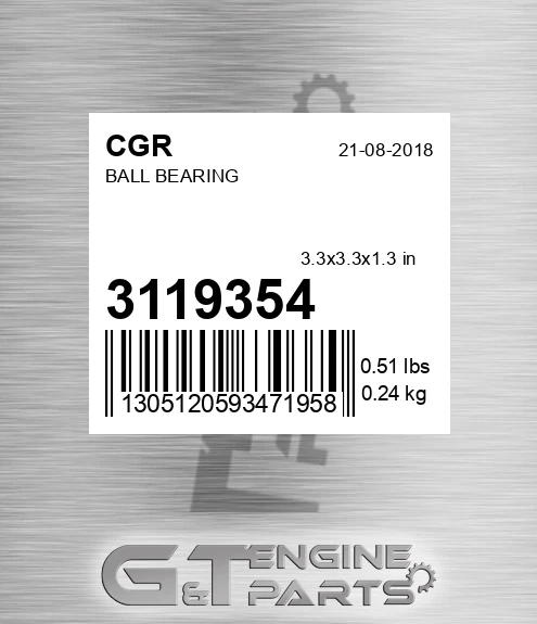 3119354 Ball Bearing for CGR