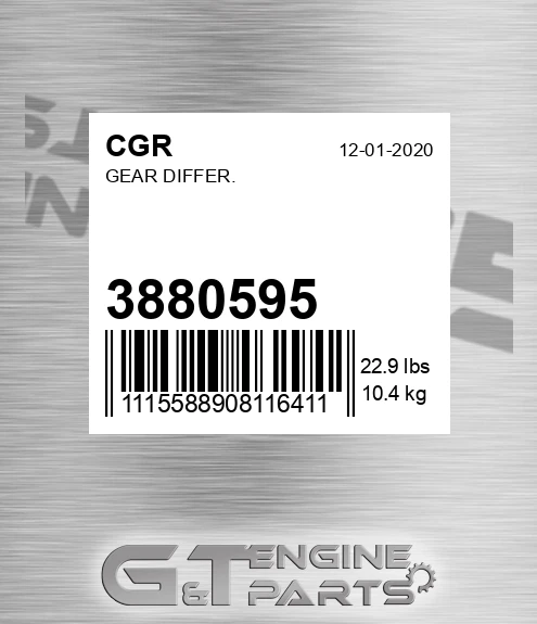 3880595 Gear Differ.