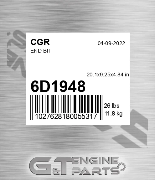 6D1948 CGR End Bit