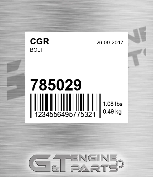 785029 Bolt