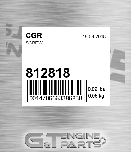 812818 Screw