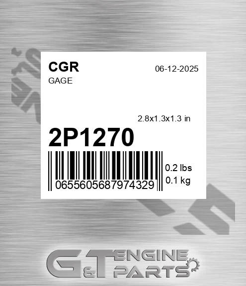 2P1270 CGR Gage
