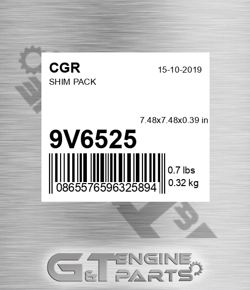 9V6525 CGR Shim Pack
