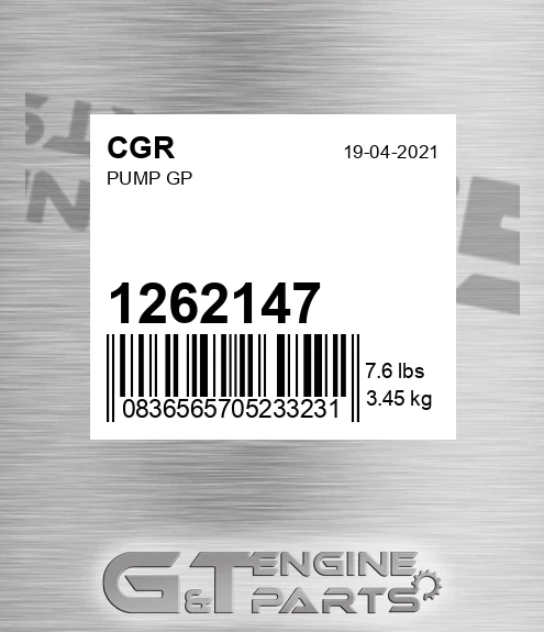 1262147 Pump Gp