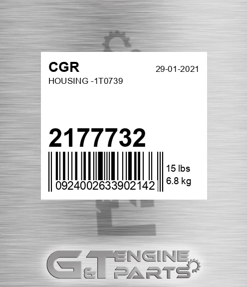 2177732 CGR Housing -1t0739