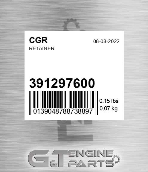 391297600 Retainer