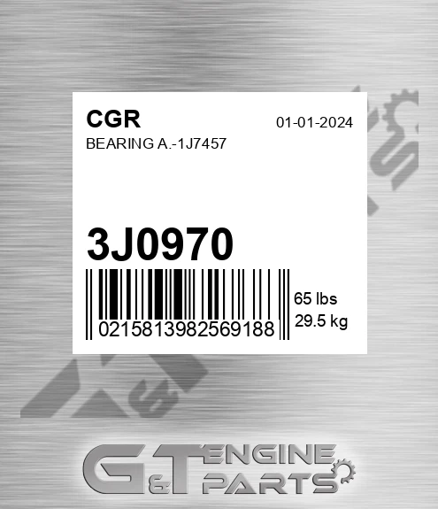 3J0970 Bearing A.-1j7457