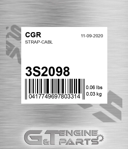 3S2098 Strap-cabl for CGR