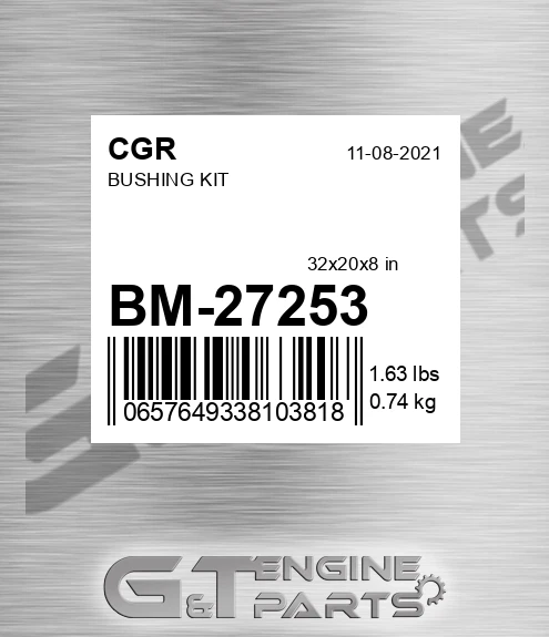 BM-27253 Bushing Kit for CGR