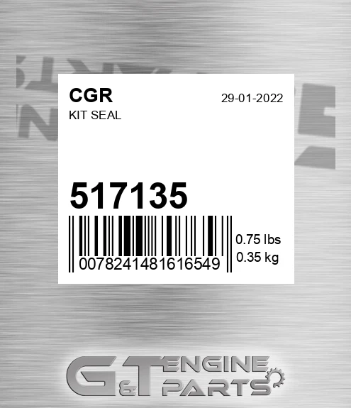 517135 Kit Seal