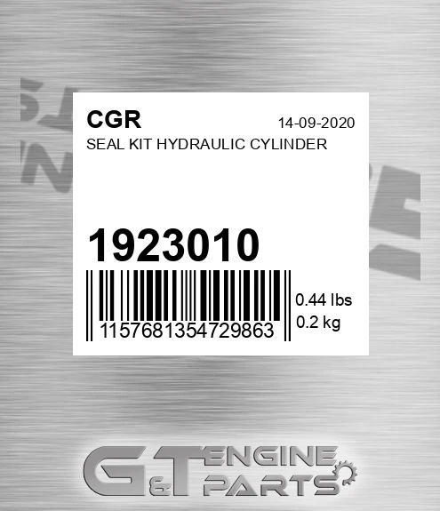 1923010 Seal Kit Hydraulic Cylinder