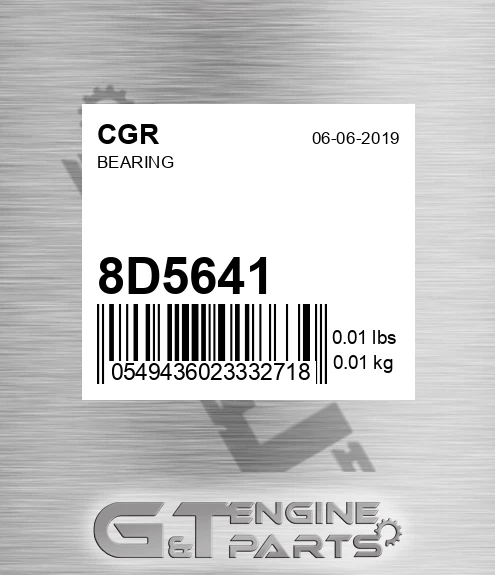 8D5641 Bearing