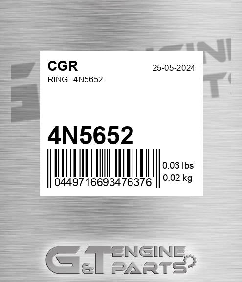 4N5652 Ring -