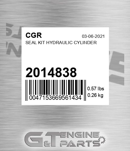 2014838 Seal Kit Hydraulic Cylinder